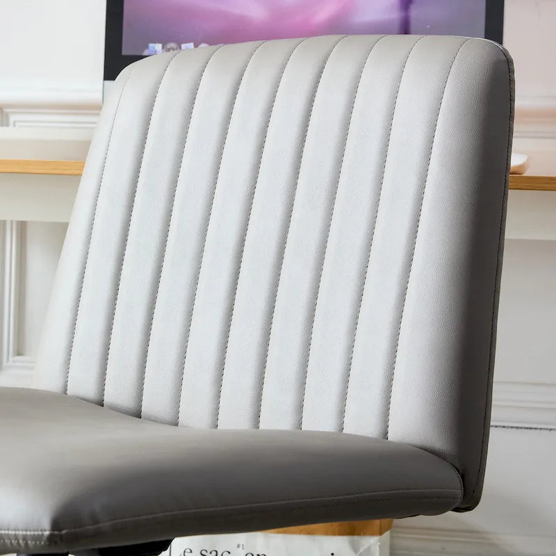 Ergonomischer Bürostuhl mit Schalensitz, Drehfunktion, verstellbarer Höhe & Neigefunktion