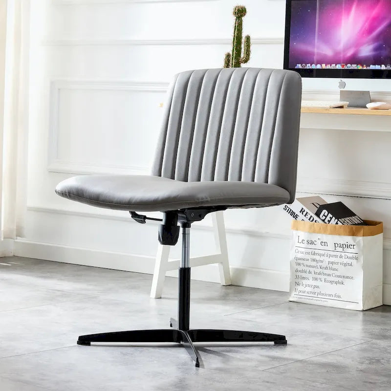 Ergonomischer Bürostuhl mit Schalensitz, Drehfunktion, verstellbarer Höhe & Neigefunktion