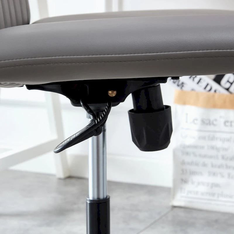 Ergonomischer Bürostuhl mit Schalensitz, Drehfunktion, verstellbarer Höhe & Neigefunktion
