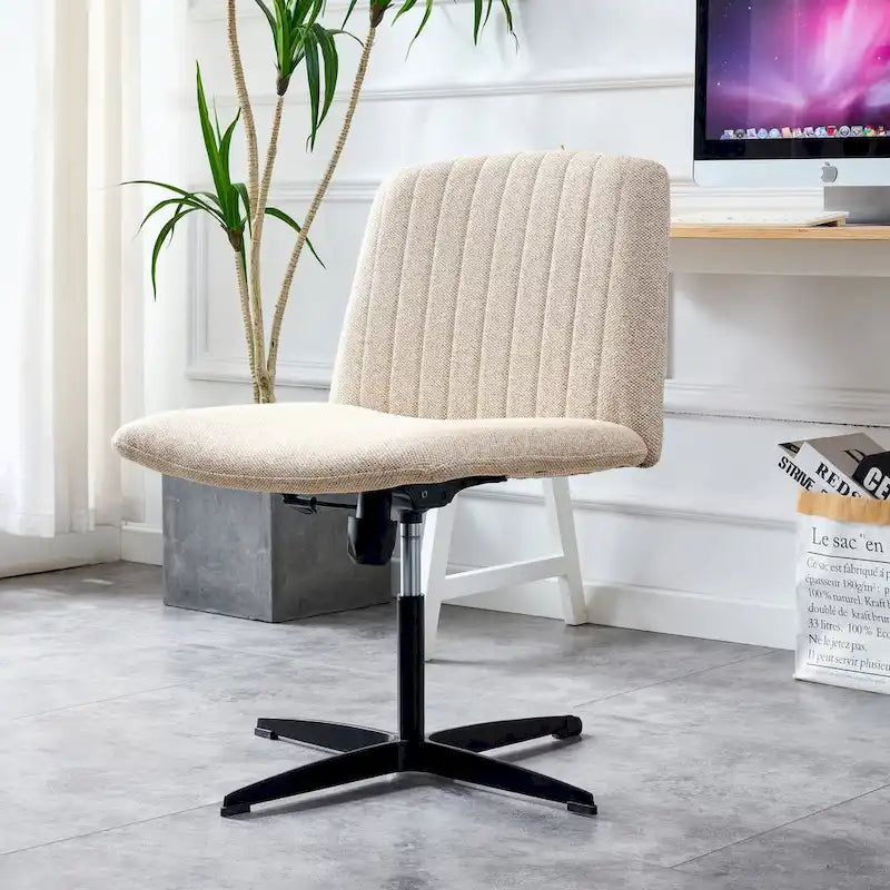 Ergonomischer Bürostuhl mit Schalensitz, Drehfunktion, verstellbarer Höhe & Neigefunktion