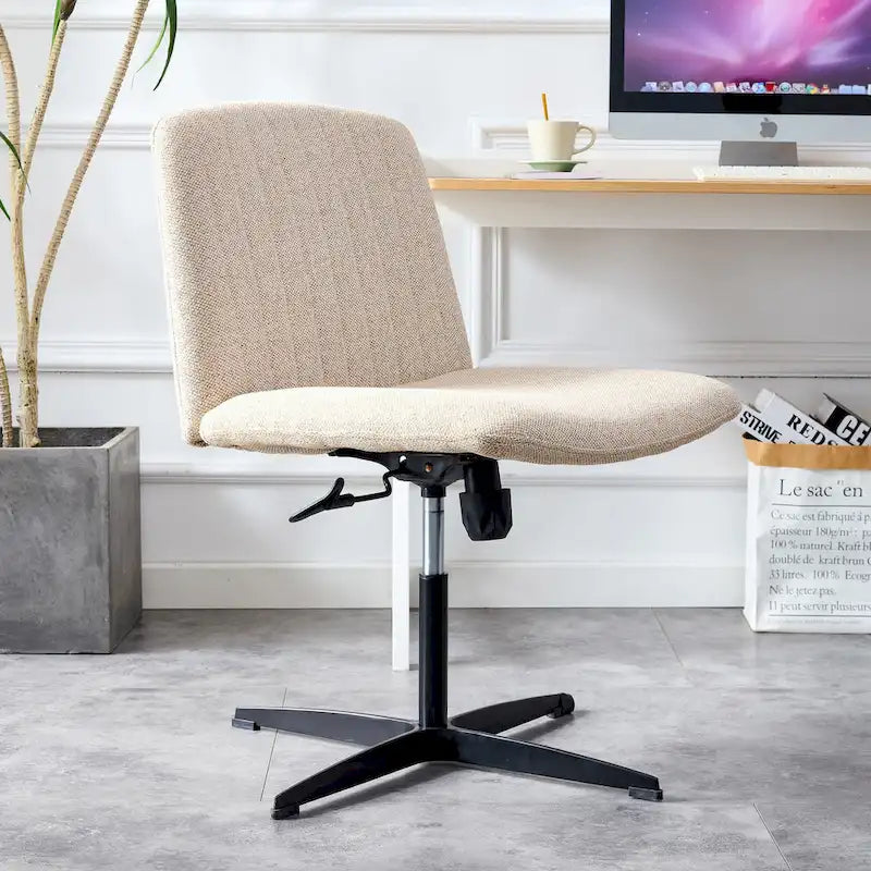 Ergonomischer Bürostuhl mit Schalensitz, Drehfunktion, verstellbarer Höhe & Neigefunktion