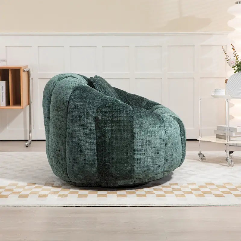 Oversized Chenille Bean Bag Chair & Lazy Sofa