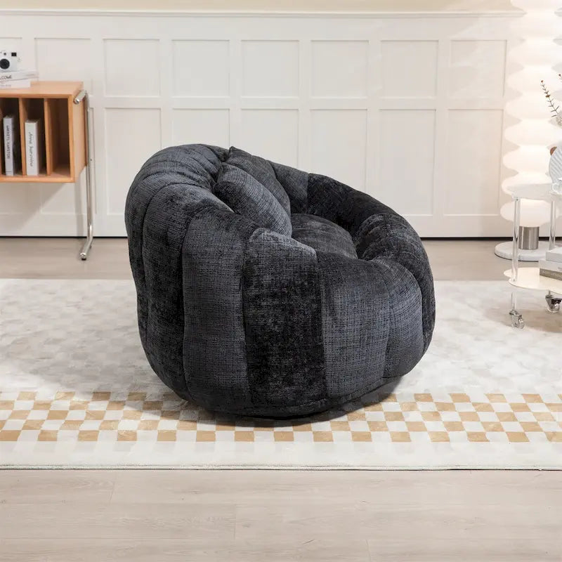 Oversized Chenille Bean Bag Chair & Lazy Sofa