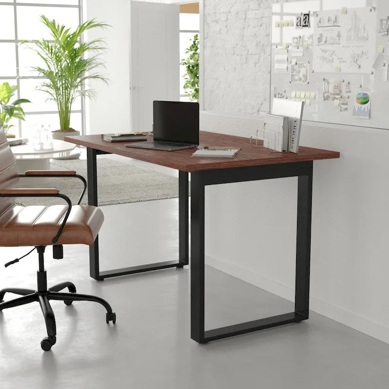 Laminate Top Conference Table with U-Frame Steel Base